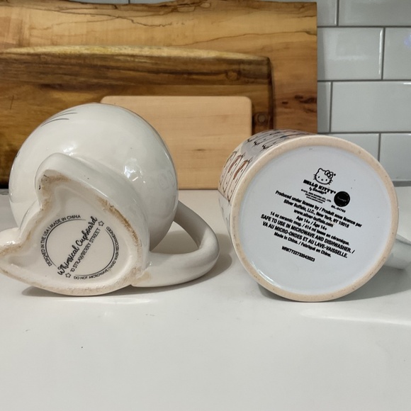 Hello Kitty Mug & Whimsical Cupboard by 10 Strawberry Street  White Cat Mug - Picture 9 of 9